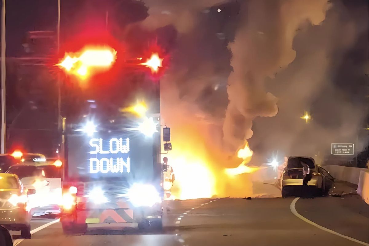 Leach Highway accident